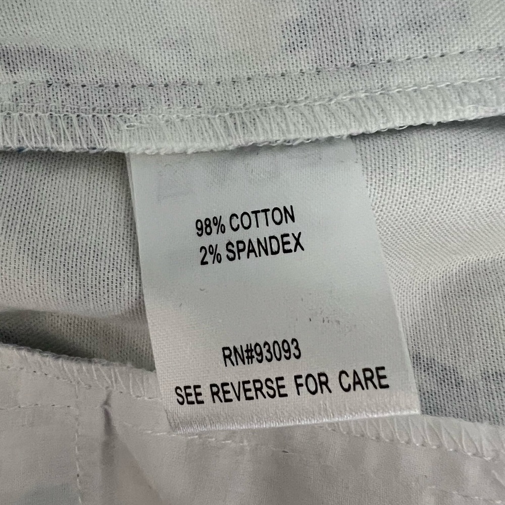 Tyler Boe blue and white shorts size 6 - Picture 8 of 8